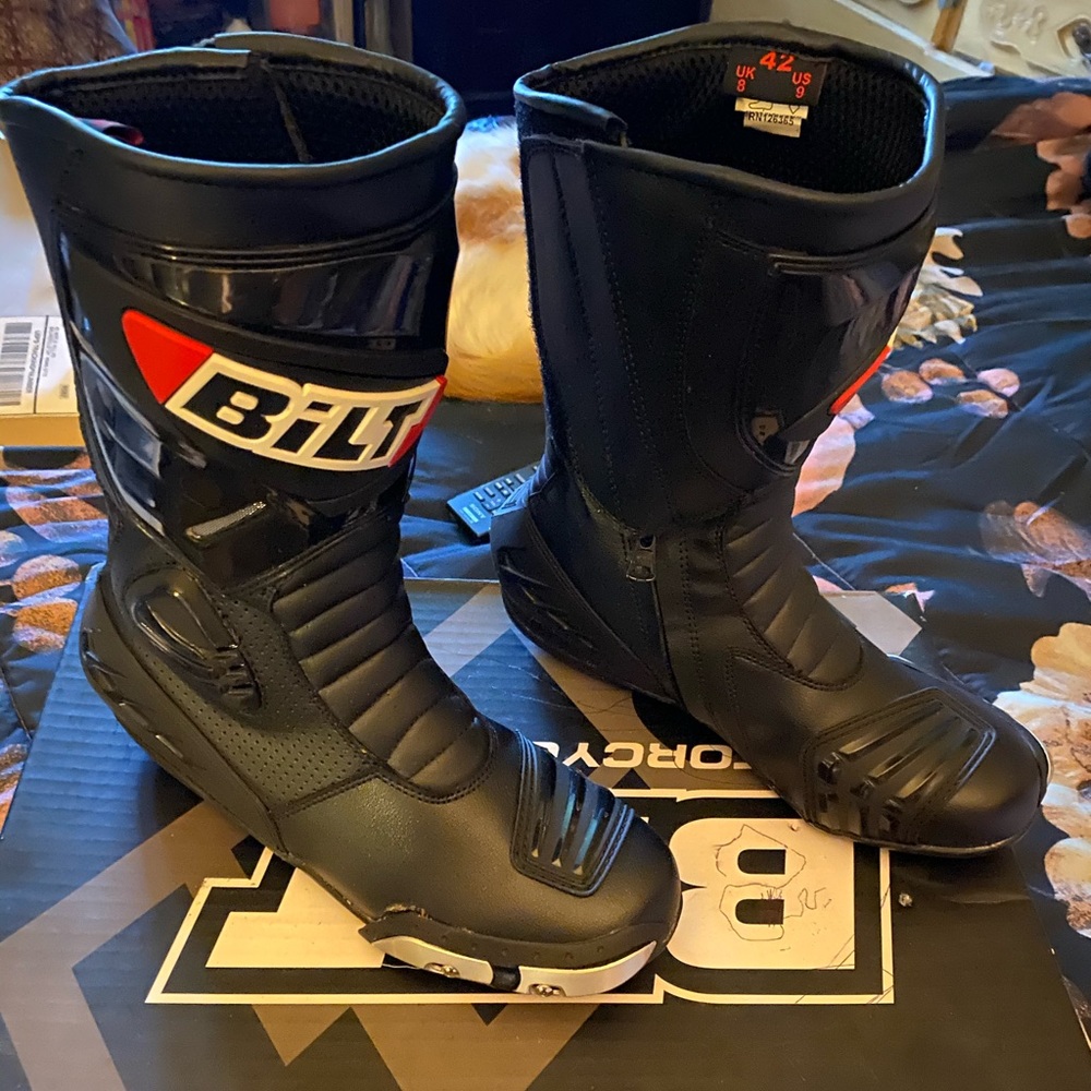 Bilt  moto Riding Boots